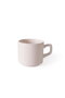 Hermia Juego de tazas de té y platillos de 8 piezas, Crema y verde